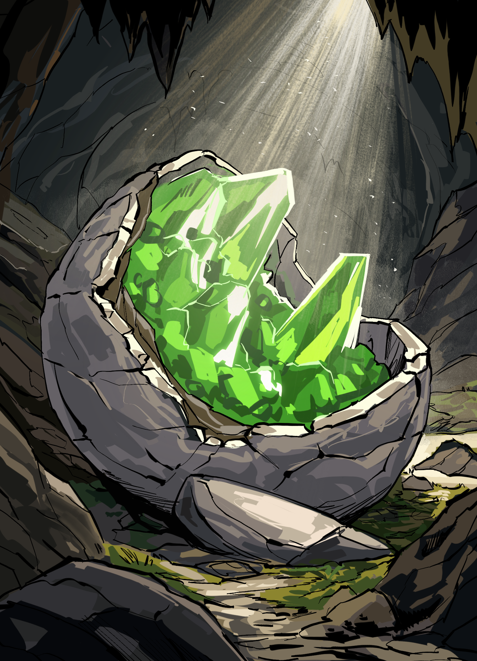 Green Regular gem
