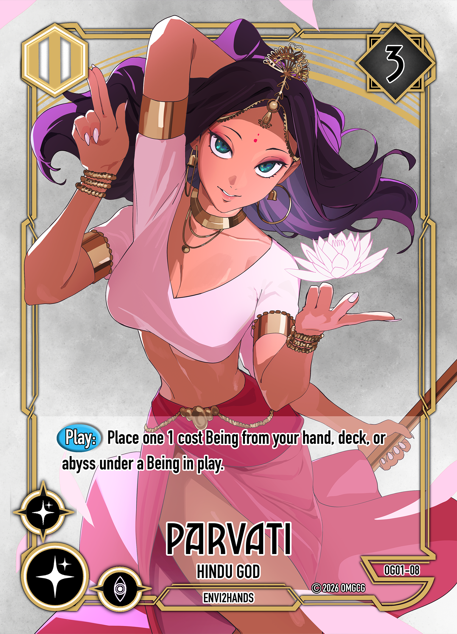 Parvati, Hindu God, Level 2