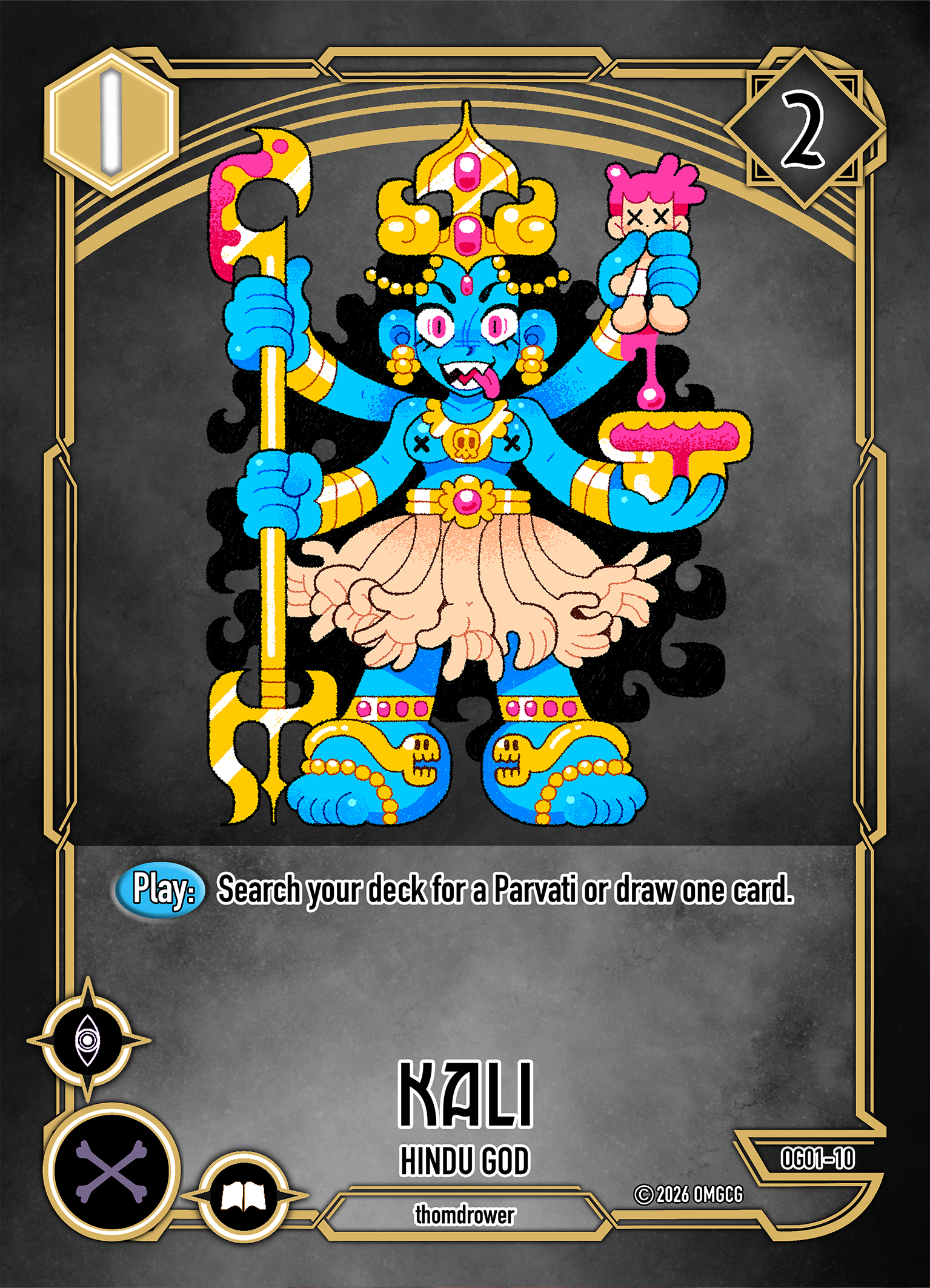 Kali, Hindu God, Level 1