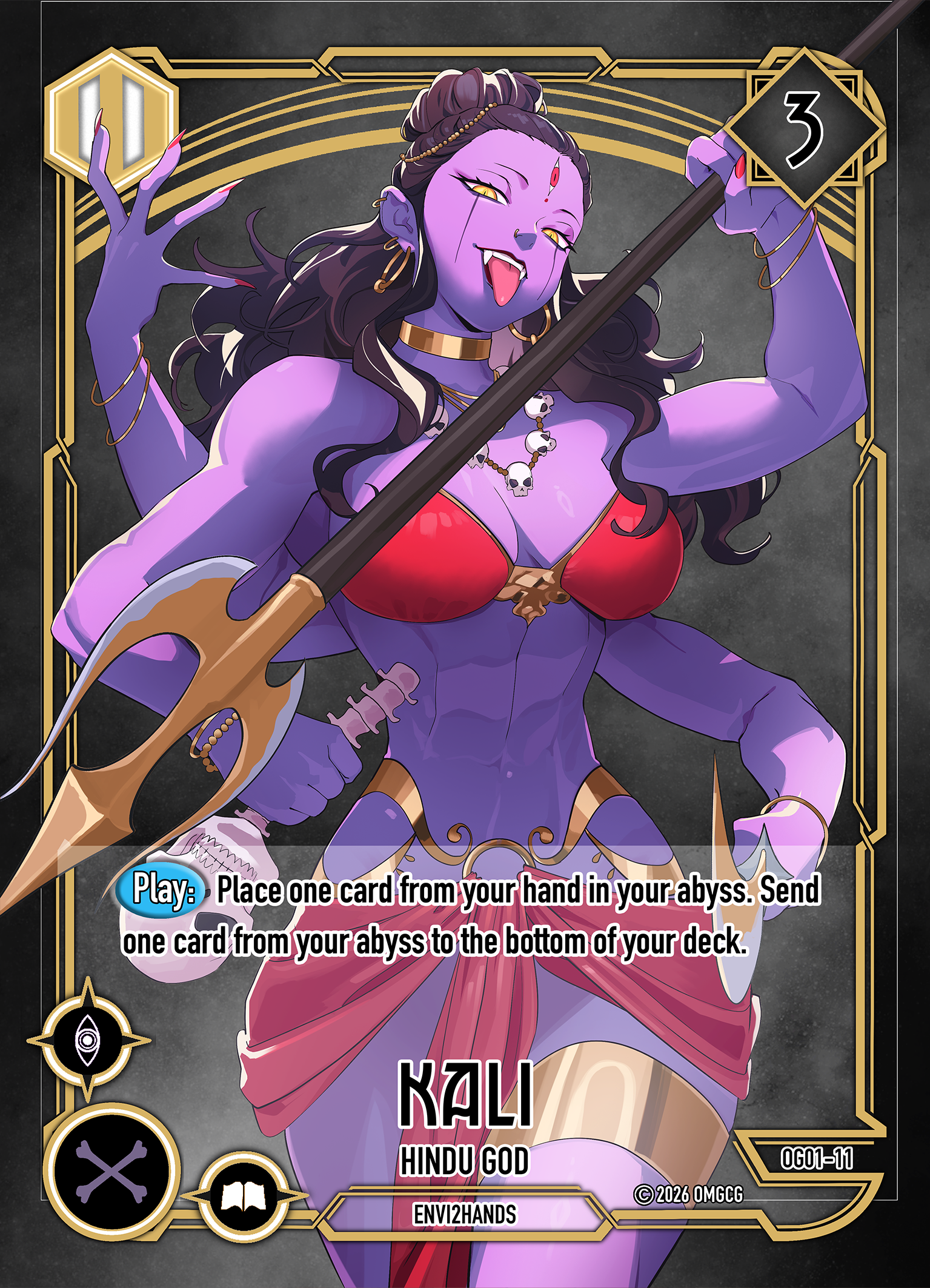 Kali, Hindu God, Level 2