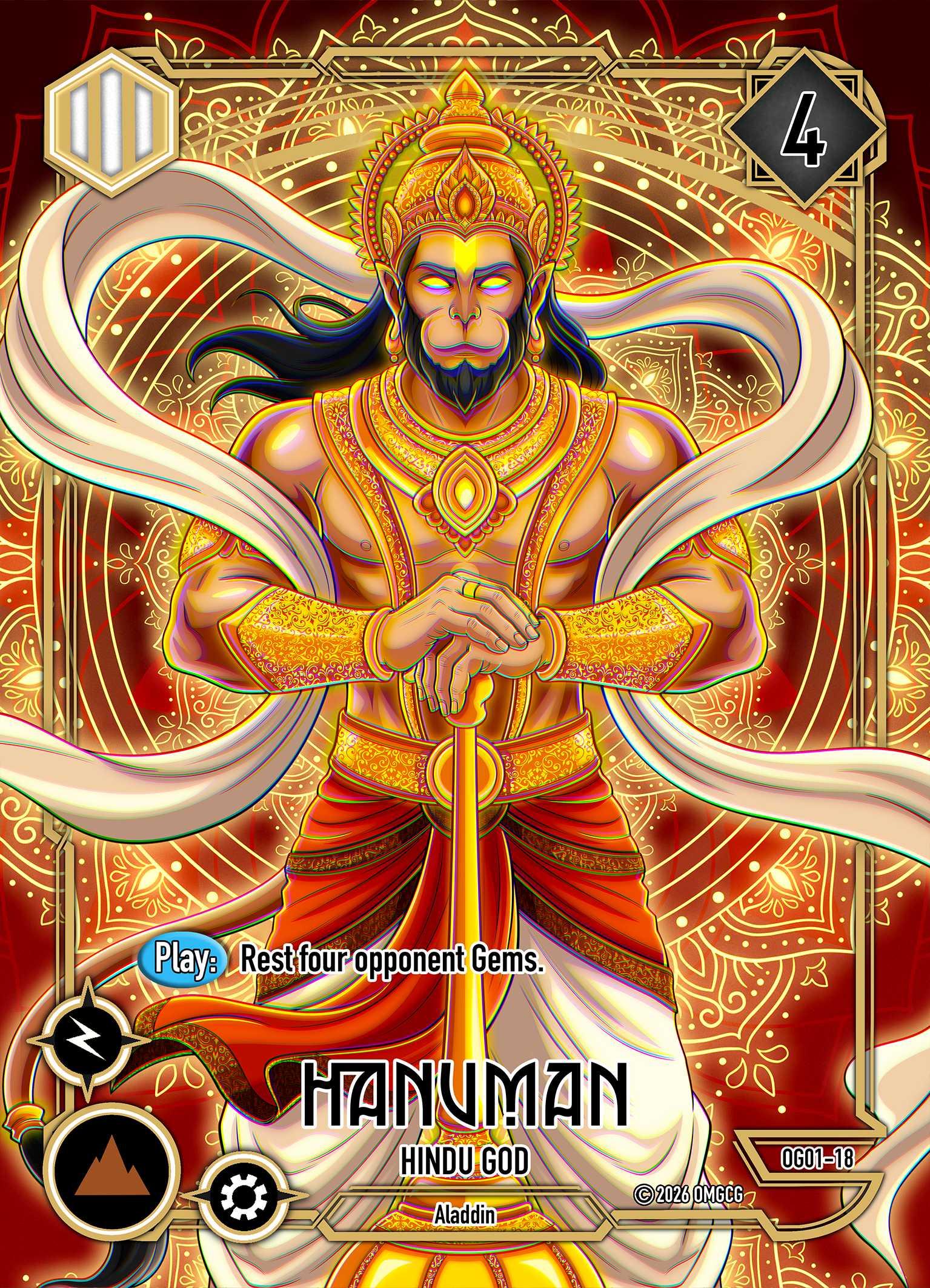 Hanuman, Hindu God, Level 3