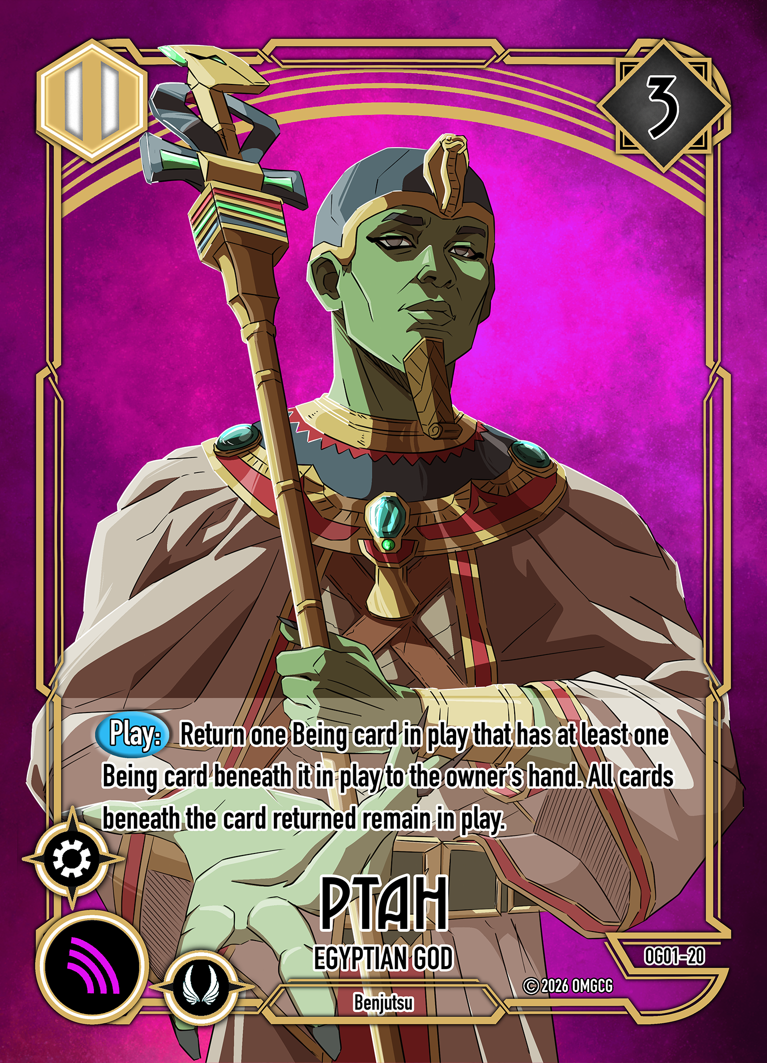 Ptah, Egyptian God, Level 2