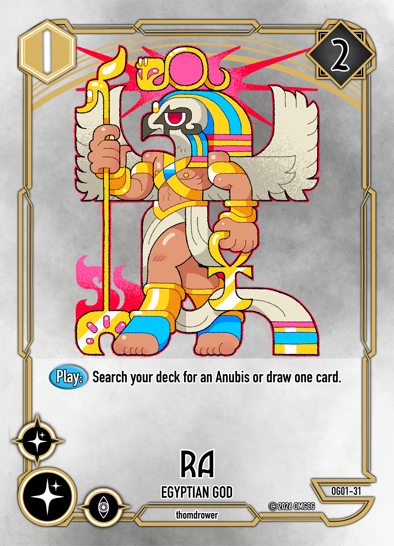 Ra, Egyptian God, Level 1