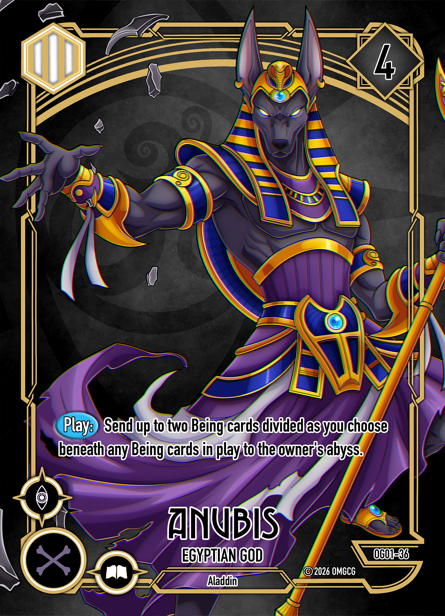 Anubis, Egyptian God, Level 3