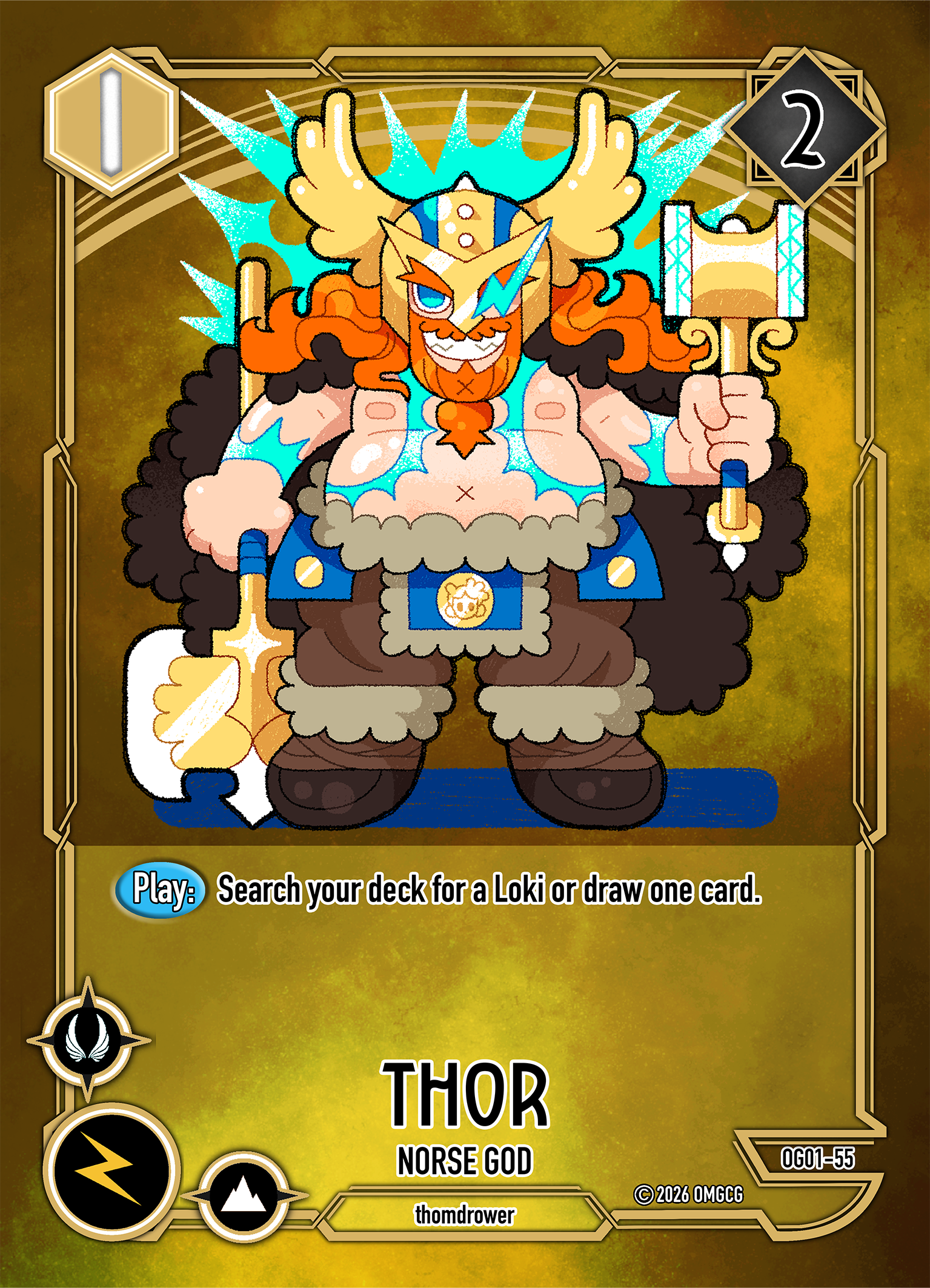 Thor, Norse God, Level 1