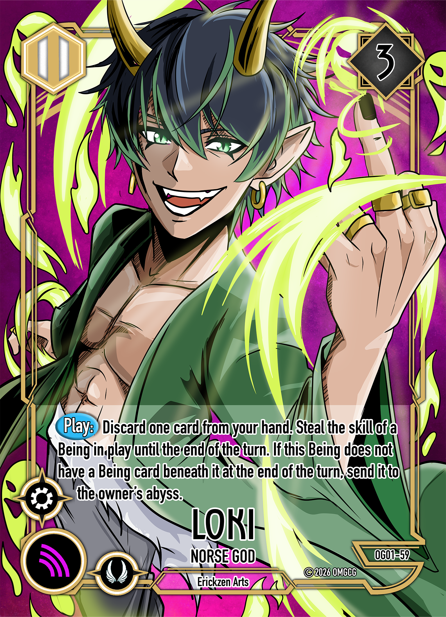 Loki, Norse God, Level 2