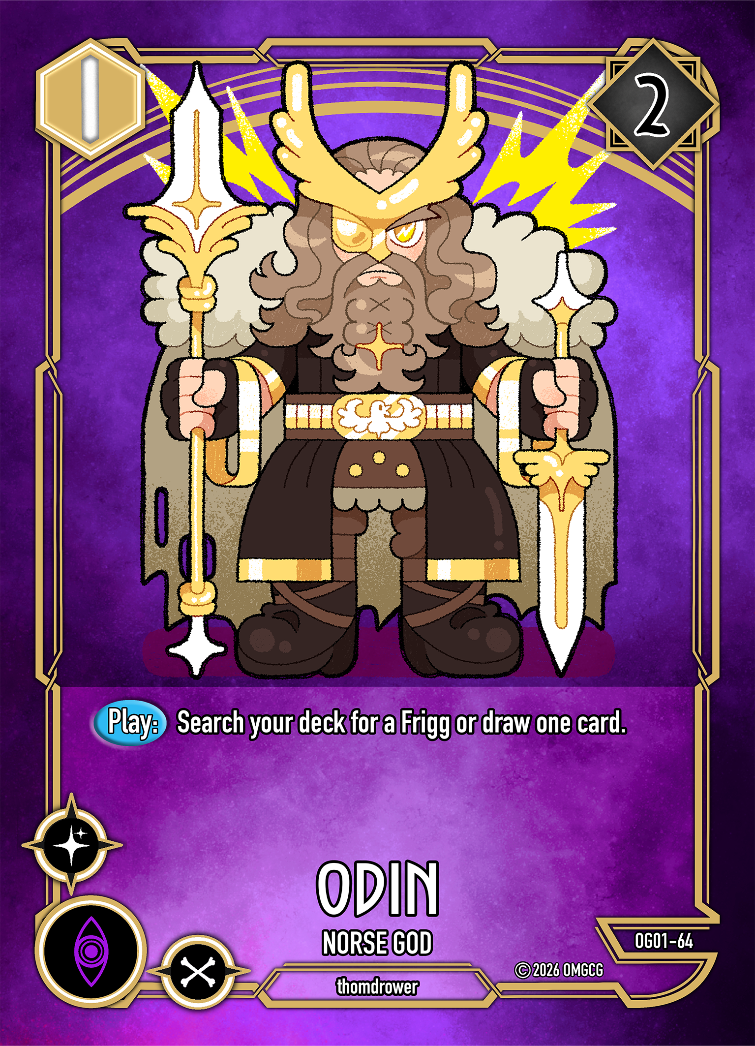 Odin, Norse God, Level 1
