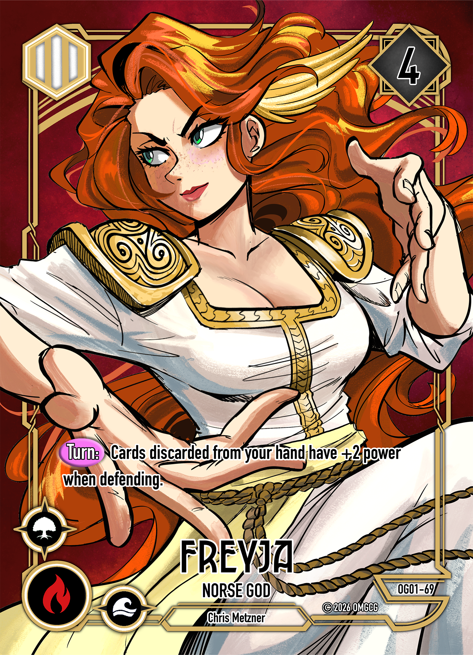 Freyja, Norse God, Level 3