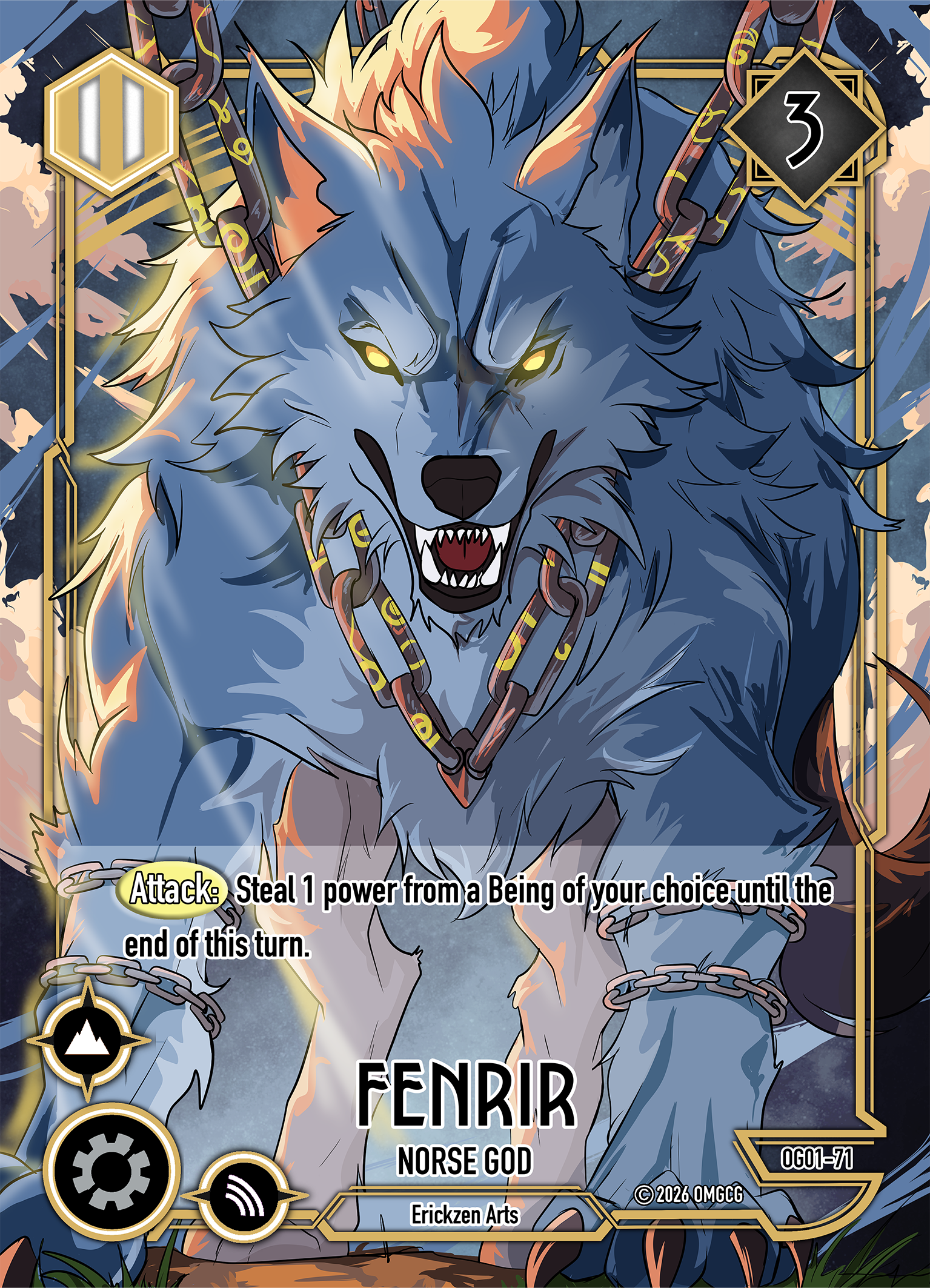 Fenrir, Norse God, Level 2
