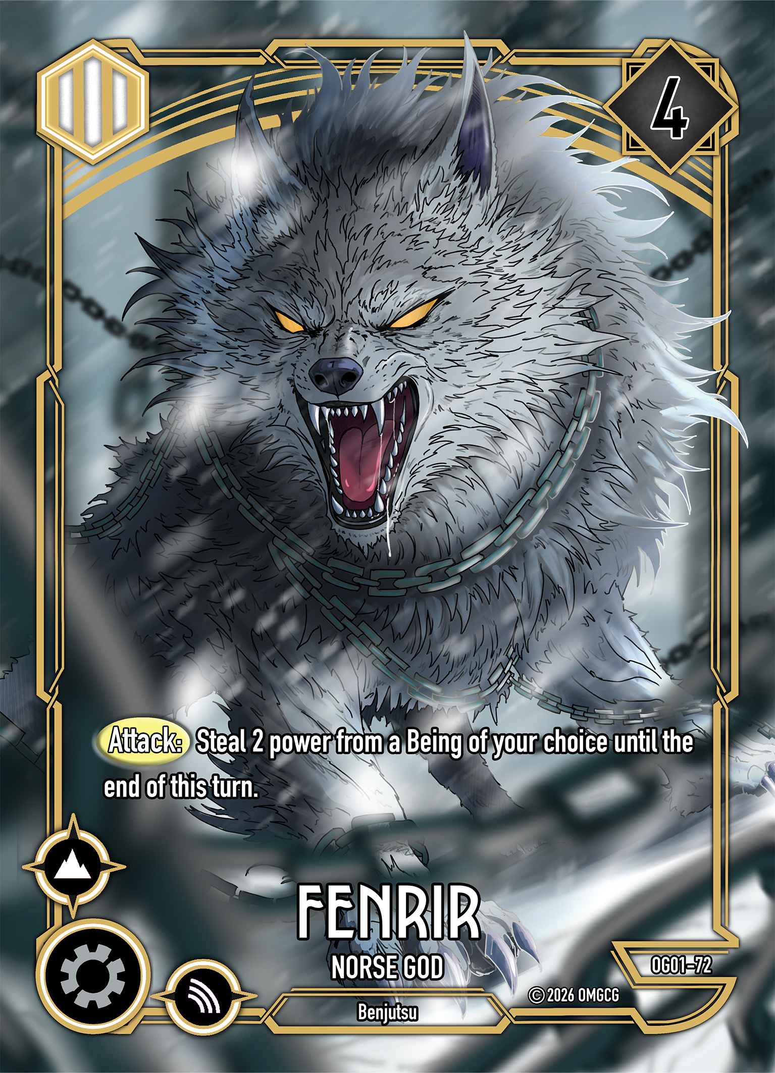 Fenrir, Norse God, Level 3